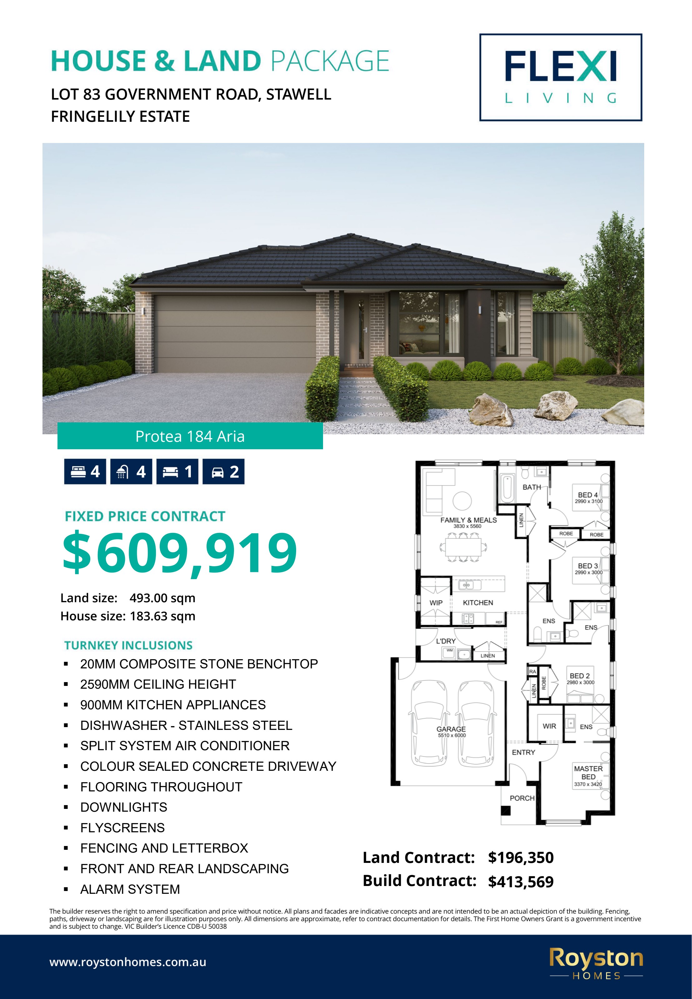 Co-Living home design at Lot 83 Government Road, Stawell VIC