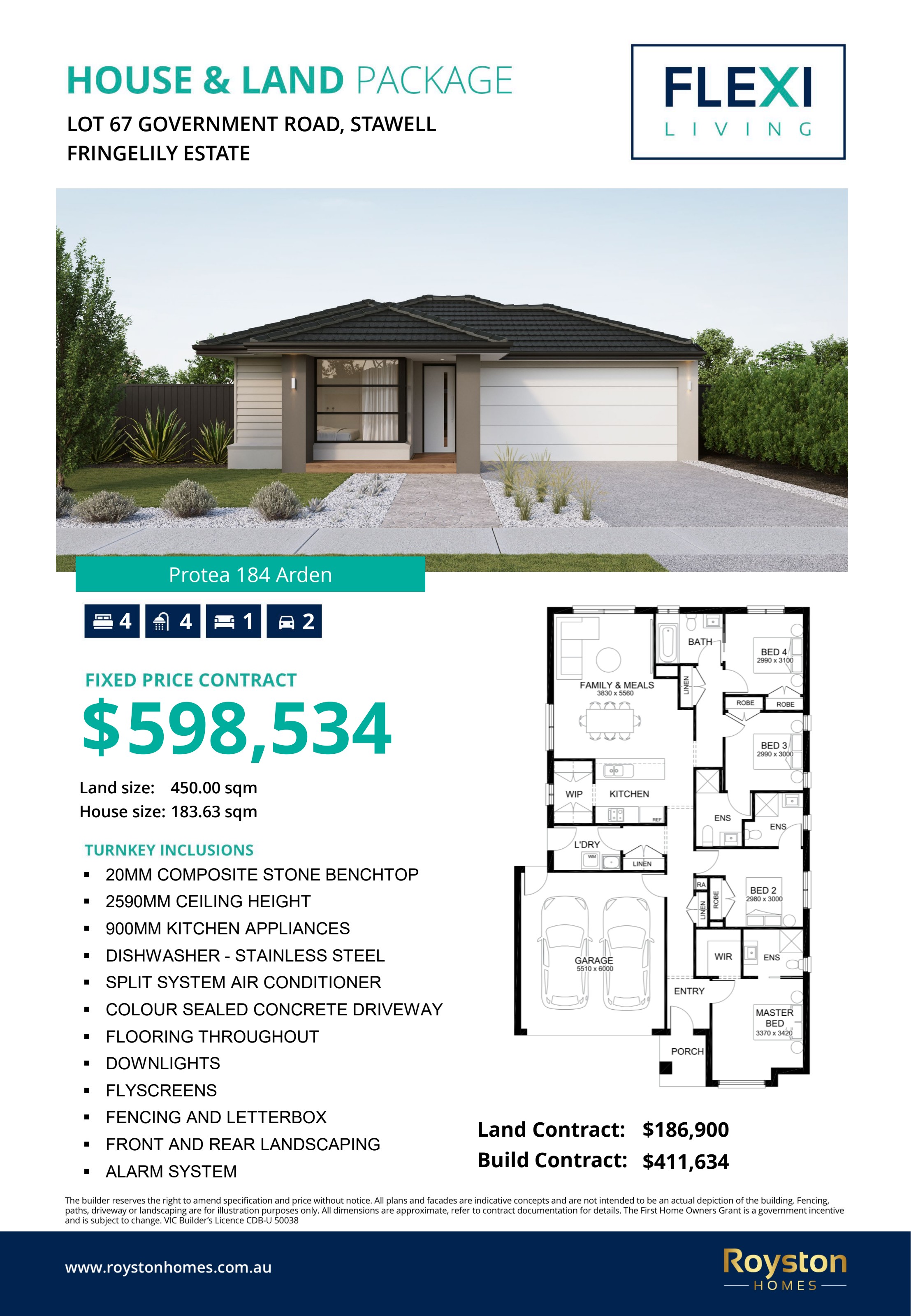 Co-Living home design at Lot 67 Government Road, Stawell VIC